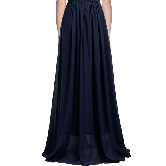 NWT Women's off-shoulder Maxi Dress - Picture 6 of 9